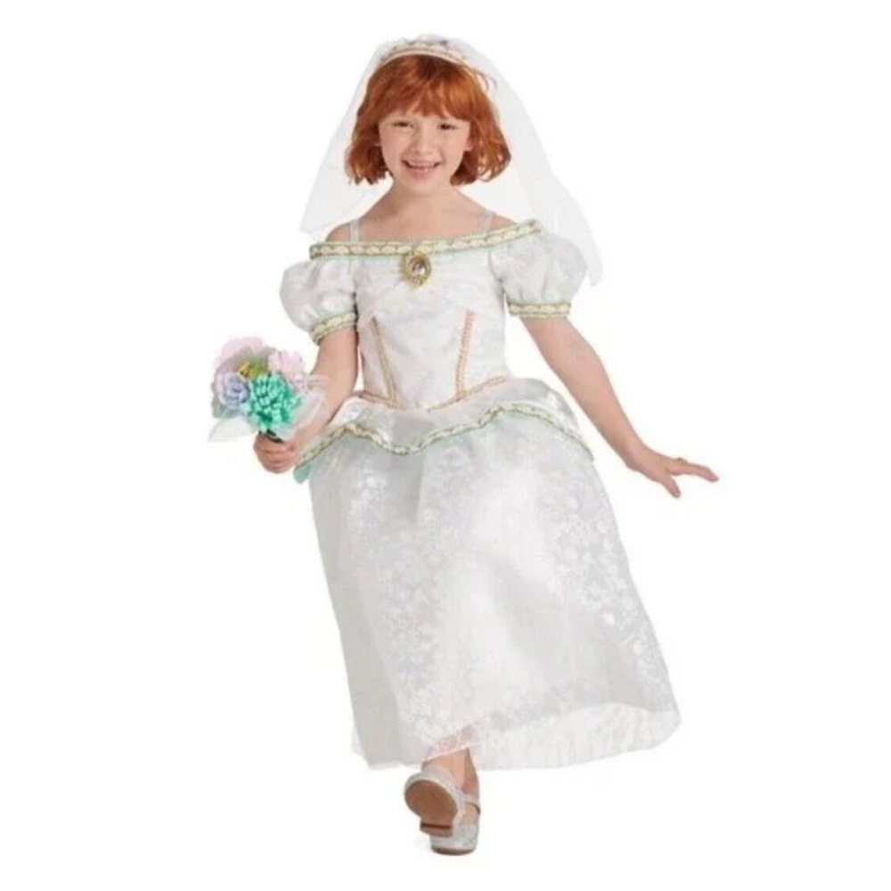 Disney Little Mermaid Wedding Costume sz 7/8